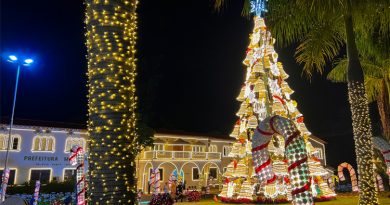 Luzes do “Natal Iluminado de Bragança” serão acesas neste domingo (01)