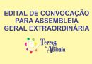 Edital de convocação para assembleia geral ordinária