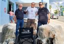 Rotary Club entrega quatro cadeiras de rodas para a Santa Casa de Atibaia