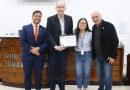 Câmara homenageou o Sebrae com entrega de moção apresentada pelo presidente Derek Bonjardim