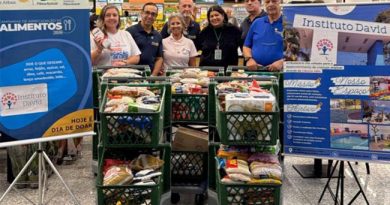 Rotary Club Atibaia e Pão de Açúcar arrecadam 421 quilos de alimentos para o Instituto David