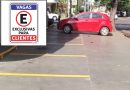 Placas de “Vaga Exclusiva para Clientes” em frente a comércios: esta certo?