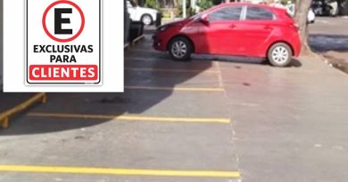 Placas de “Vaga Exclusiva para Clientes” em frente a comércios: esta certo?