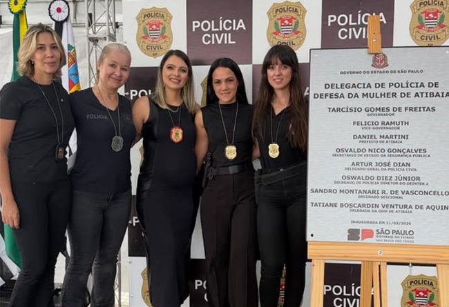 Atibaia agora conta com uma Delegacia de Defesa da Mulher