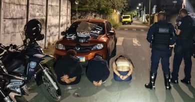 GCM de Atibaia detém três pessoas por furto qualificado após ação integrada com monitoramento