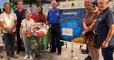 Rotary e Pão de Açúcar arrecadam 402kg para o centro espírita Verdade e Luz