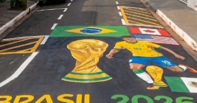 Pinturas e decorações de ruas durante a Copa do Mundo tem regras a serem cumpridas Pinturas e decorações de ruas durante a Copa do Mundo tem regras a serem cumpridas