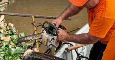 Trabalho no Rio Atibaia recupera navegabilidade entre a Usina e BJ dos Perdões