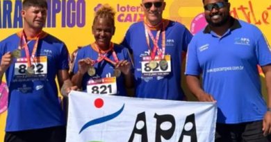 Seis medalhas de ouro marcam a participação de Atibaia em torneio nacional de Atletismo Paralímpico