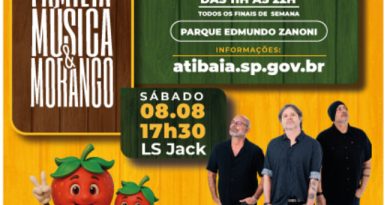 Festival da Família, Música e Morango abre programação com shows, atrações infantis e valorização dos produtores locais