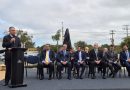 Dr. Rogério fez breve histórico do homenageado na cerimônia de inauguração da estátua do Dr. Walny