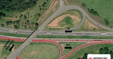 Obras na Fernão Dias interditam retorno no km 16 e exigem atenção dos motoristas